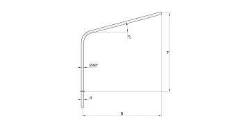Кронштейн К2-1,0-0,5-0-1